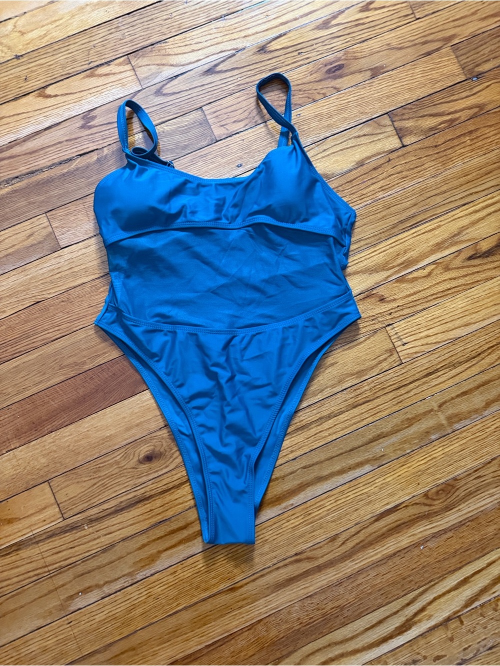 SHEIN Teal One-Piece Swimsuit